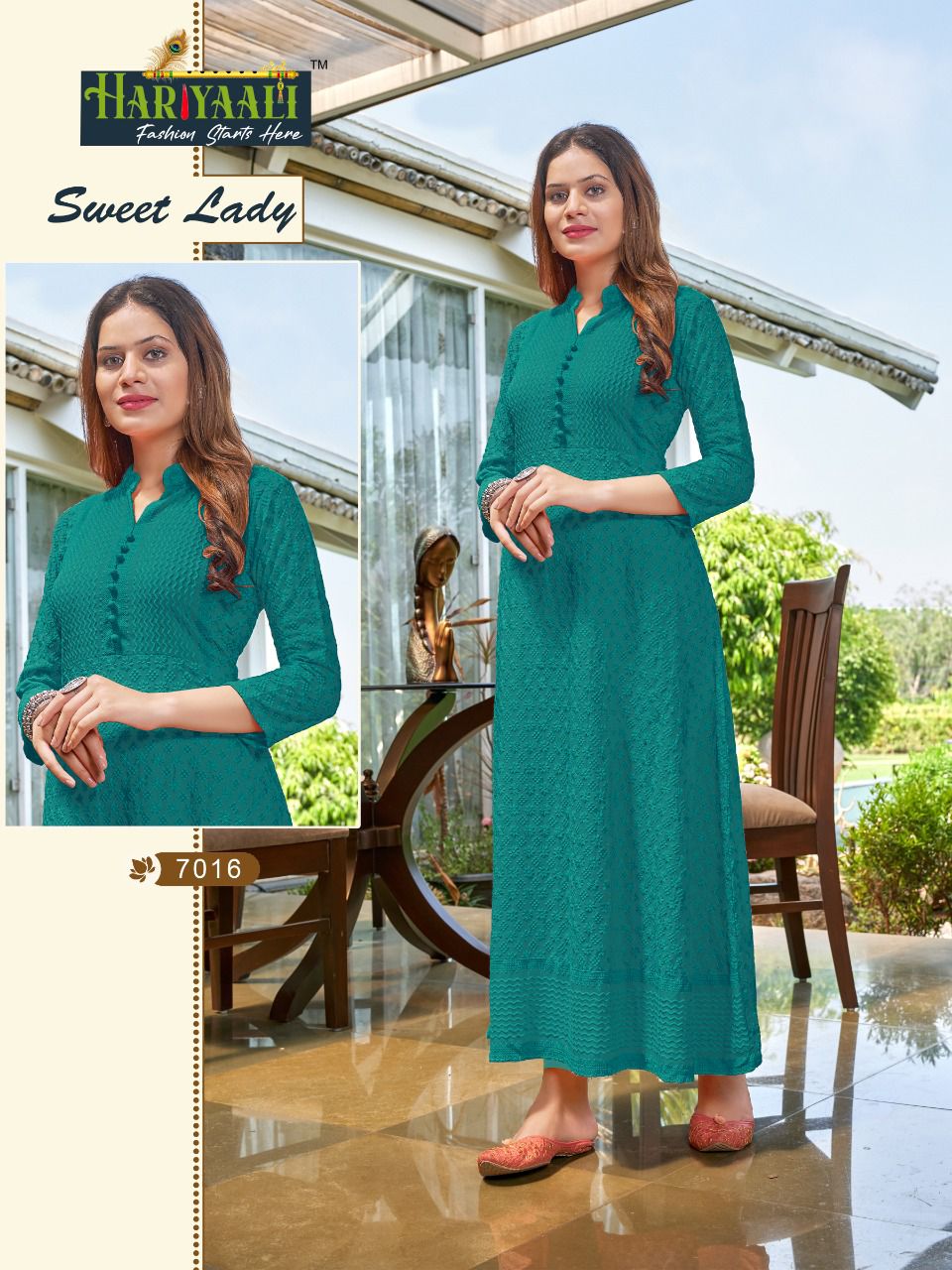 Sweet Lady Heavy Fancy Party Wear Rayon Long Kurti Collection